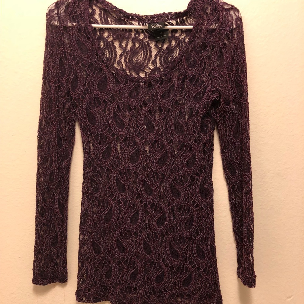 Vanity Lacy Top